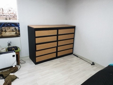 미군 강철 5단 서랍식 캐비넷 공구통 -5단서랍장---8