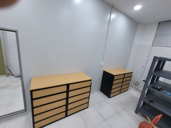 미군 강철 5단 서랍식 캐비넷 공구통 -5단서랍장---9