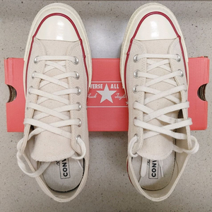 컨버스 척테일러 70 OX 파치먼트 남녀공용 250 사이즈 풀박스 새상품 이미지