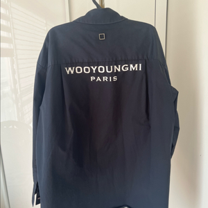 24ss 우영미 백로고 코튼셔츠