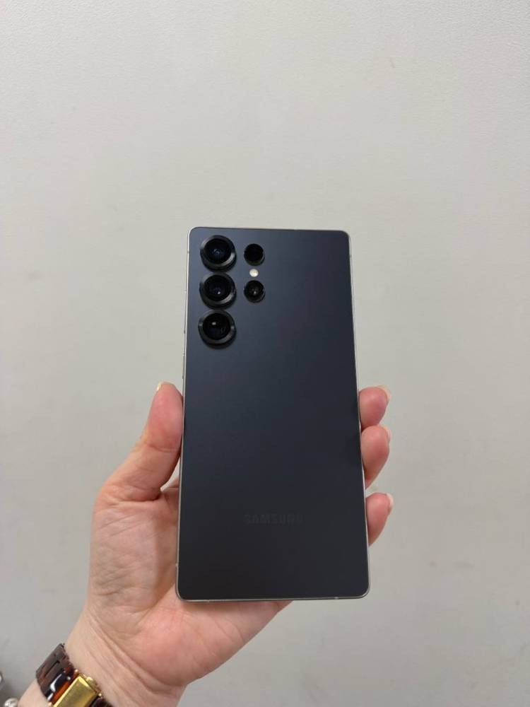 (부산중고폰) 갤럭시s25울트라 블랙 512기가 자급제폰 판매해요--1