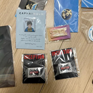 인셉션 뱃지 가버나움 보헤미안 랩소디 뱃지 프레디머큐리 영화굿즈패키지배지 이미지