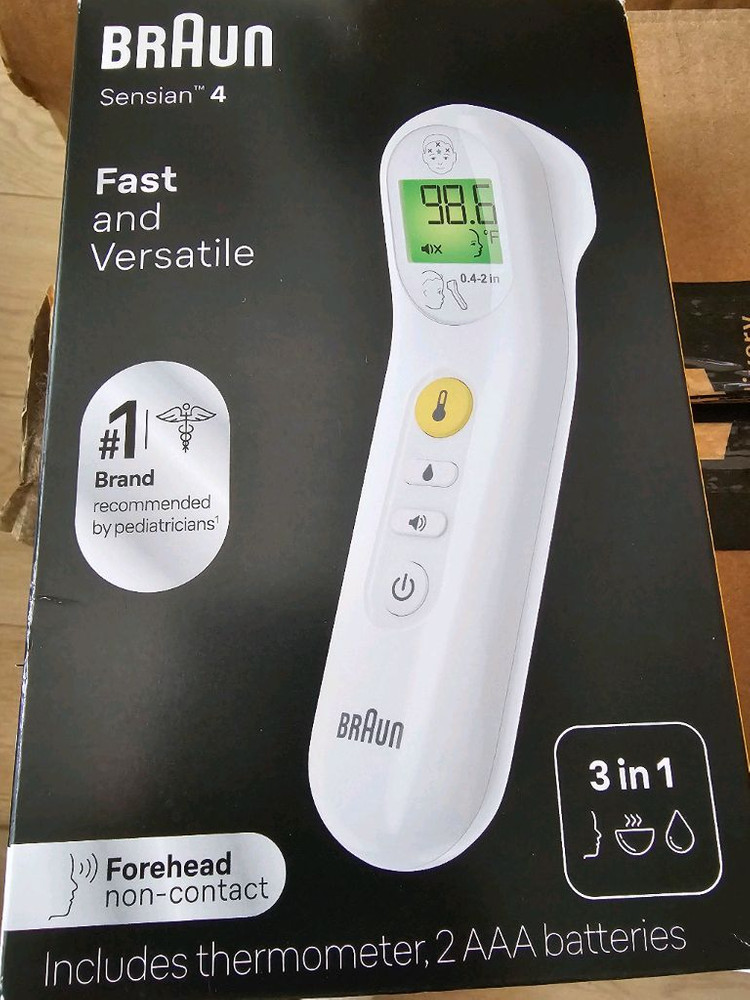 브라운 노터치 3in1 비접촉식 BNT100 체온계--2