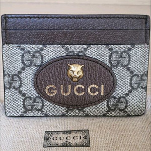 구찌 네오빈티지 카드지갑 정품S급(감정O)구찌프라다루이비통디올고야드샤넬셀린느보테가생로랑발렌시아가버버리가방