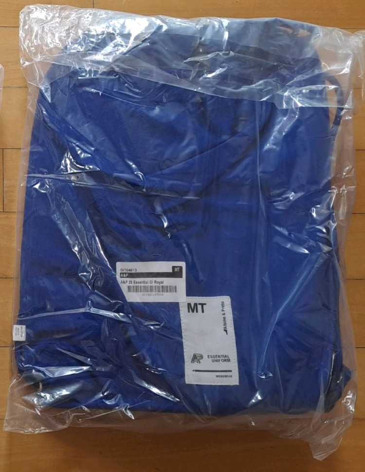 새상품) 알비노앤프레토 BW 에센셜 블루 주짓수 도복--6