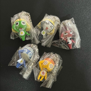 개구리 중사 케로로 구미 키링 불투명 세트 이미지