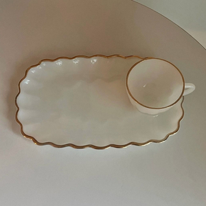 빈티지그릇) 빈티지앵커호킹 스낵세트, 앵커호킹 골든쉘 22k 이미지