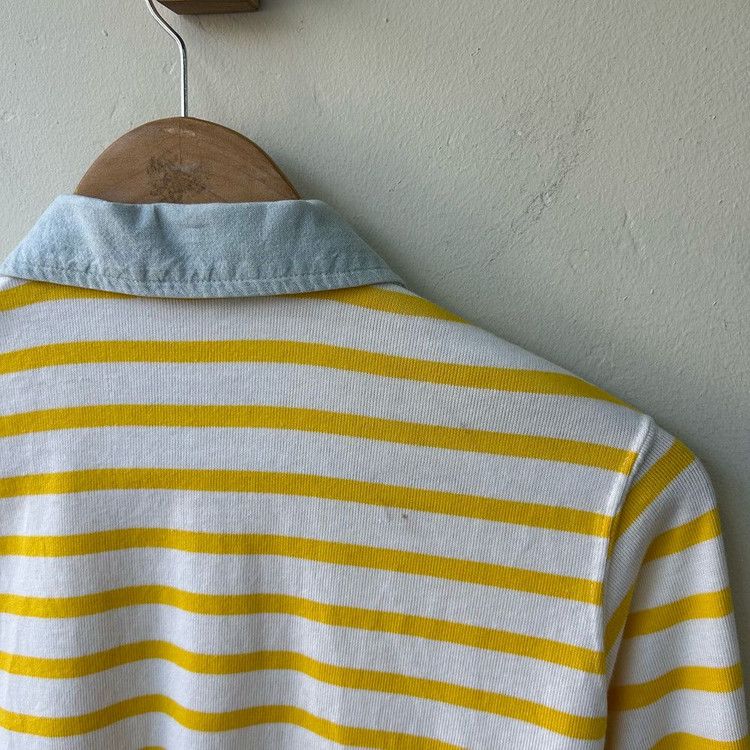 16302 - 폴로 랄프로렌 스트라이프 럭비티 이미지