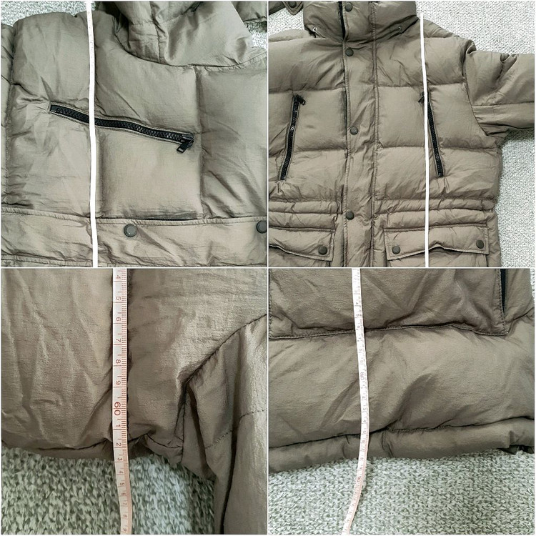 알레그리 에어다운 유로피안 나일론 구스패딩 판매해요 이미지