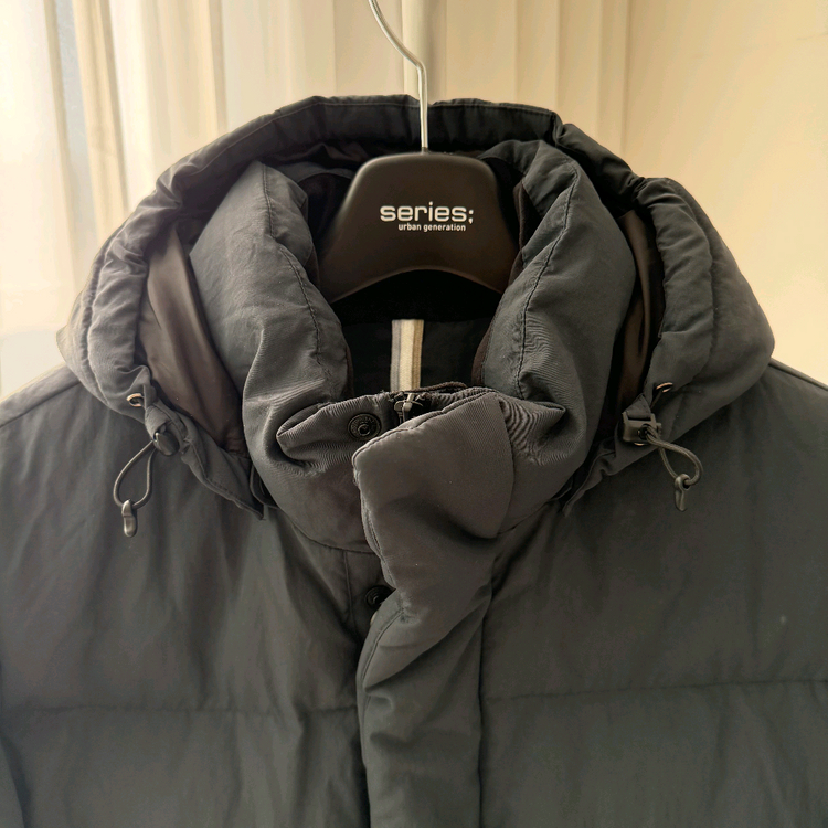 스노우피크snow peak 시티 캠퍼 후드 헤비 다운 자켓 L--1