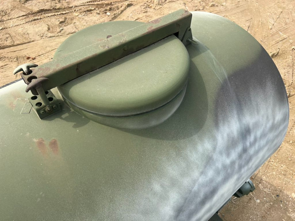 미군 오리지날 ( 기름통 / 물통 ) 스텐 탱크 추레라 전부- 이미지