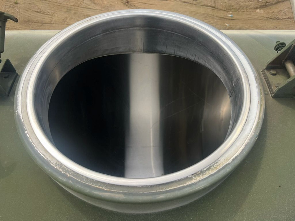 미군 오리지날 ( 기름통 / 물통 ) 스텐 탱크 추레라 전부- 이미지