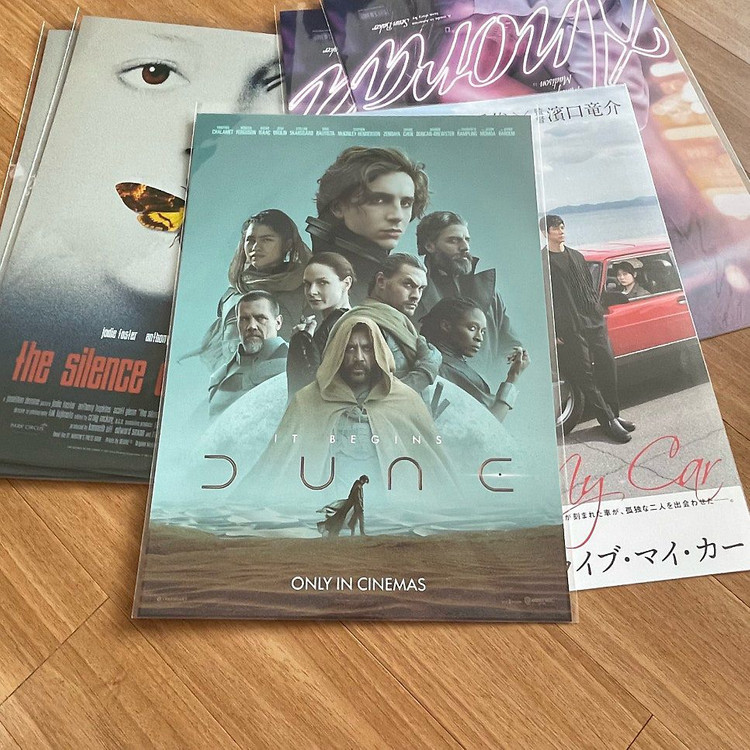 듄2 폴 PET 포스터 티모시샬라메 영화 굿즈 듄 DUNE 오리지널티켓 이미지