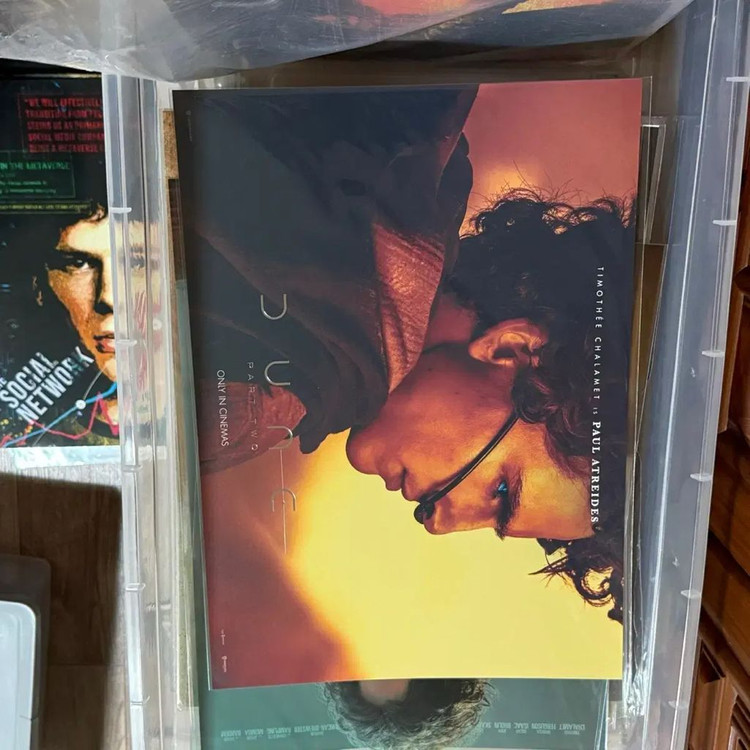 듄2 폴 PET 포스터 티모시샬라메 영화 굿즈 듄 DUNE 오리지널티켓 이미지