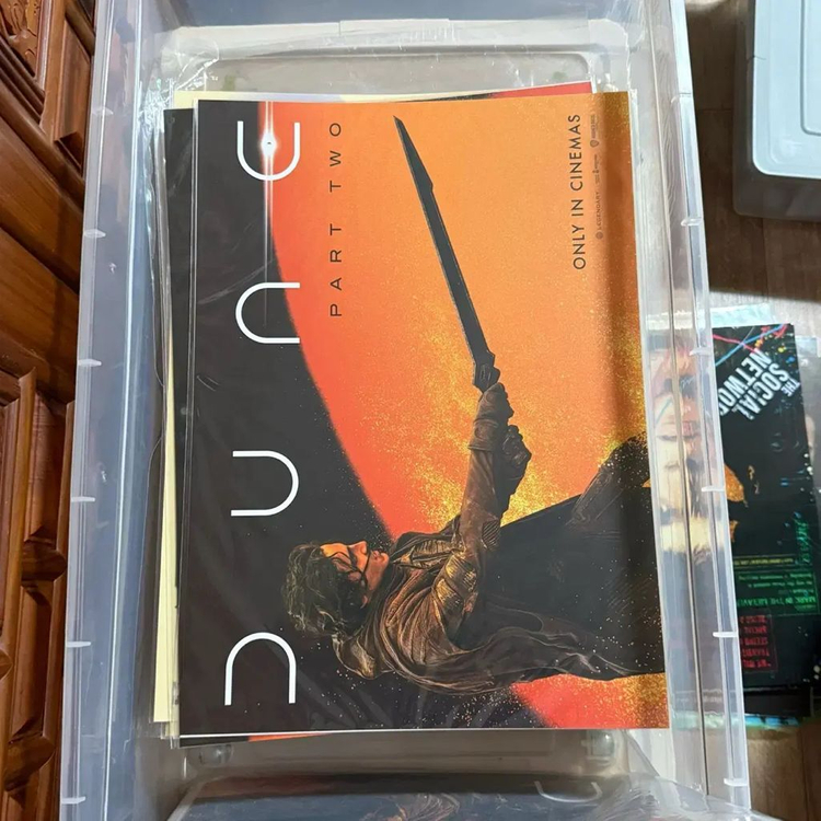 듄2 폴 PET 포스터 티모시샬라메 영화 굿즈 듄 DUNE 오리지널티켓 이미지