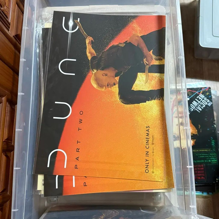 듄2 폴 PET 포스터 티모시샬라메 영화 굿즈 듄 DUNE 오리지널티켓 이미지