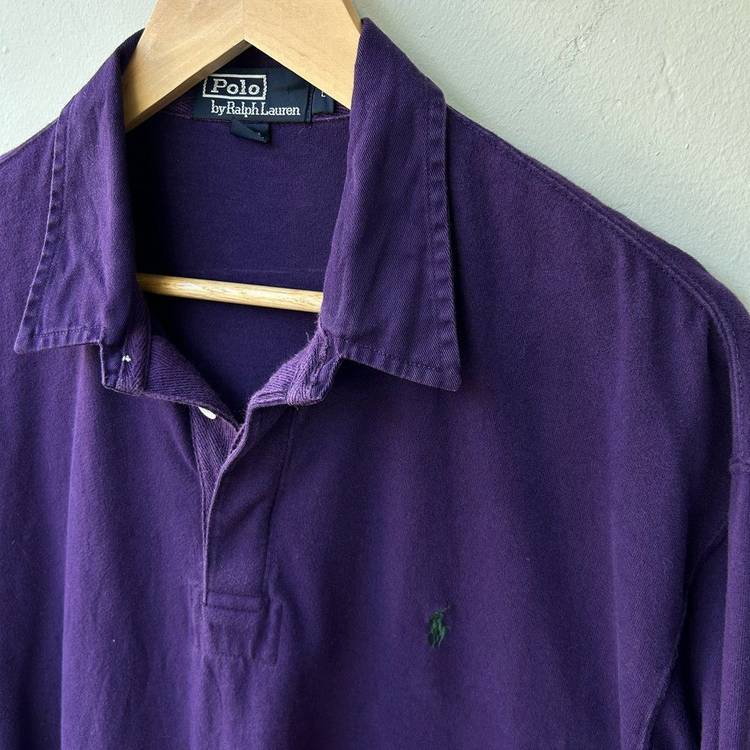16299 - 폴로 랄프로렌 퍼플 럭비티 이미지