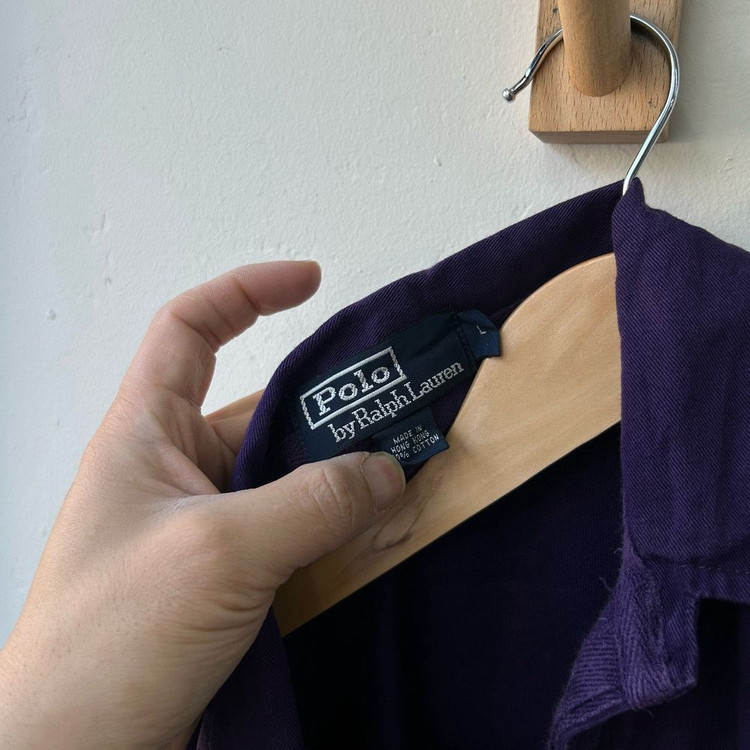 16299 - 폴로 랄프로렌 퍼플 럭비티 이미지