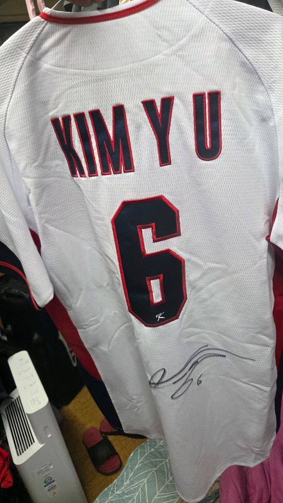 김영웅 프로스펙스 국가대표 유니폼(105)--1