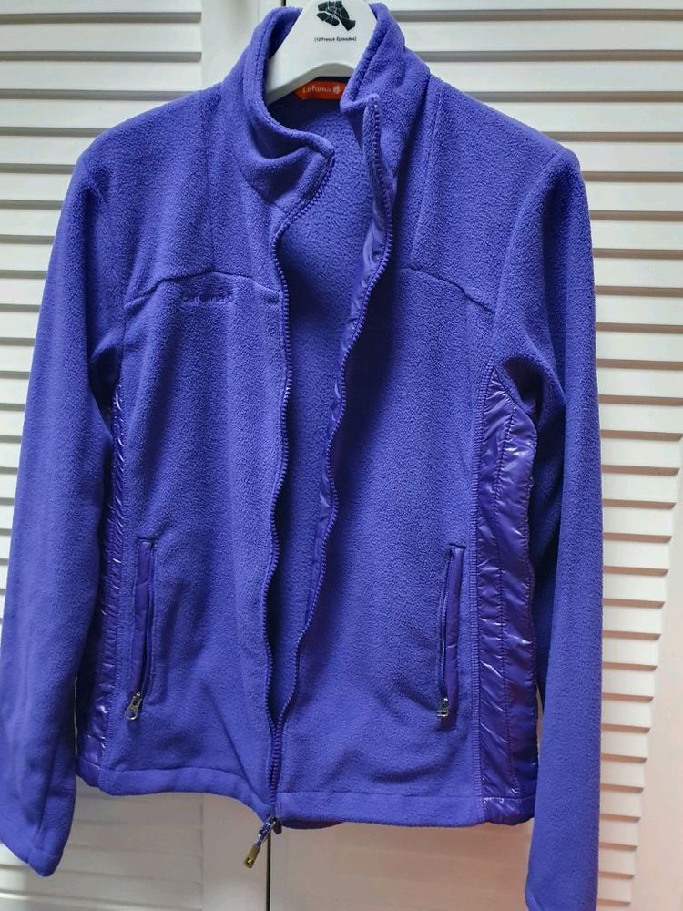 라푸마 오렌지색 바람막이 95/ 내피. 후드 탈부착 가능--5