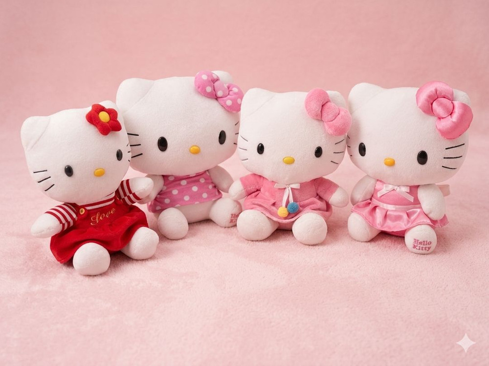 헬로키티 한정판 인형 이미지