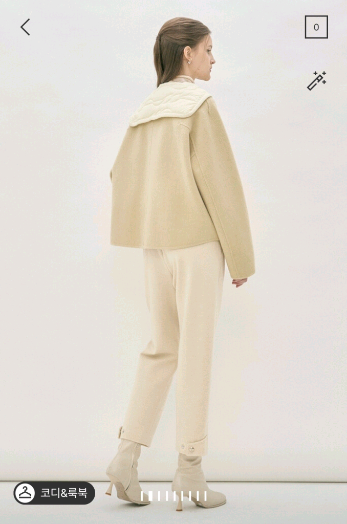 마인 캐시미어 블렌드 크롭 자켓 퀼티드 패딩 베스트 44 타임 더캐시미어 랑방 시스템 오브제 sjsj 이미지