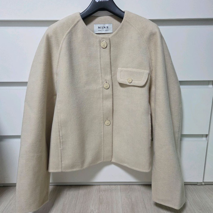 마인 캐시미어 블렌드 크롭 자켓 퀼티드 패딩 베스트 44 타임 더캐시미어 랑방 시스템 오브제 sjsj 이미지