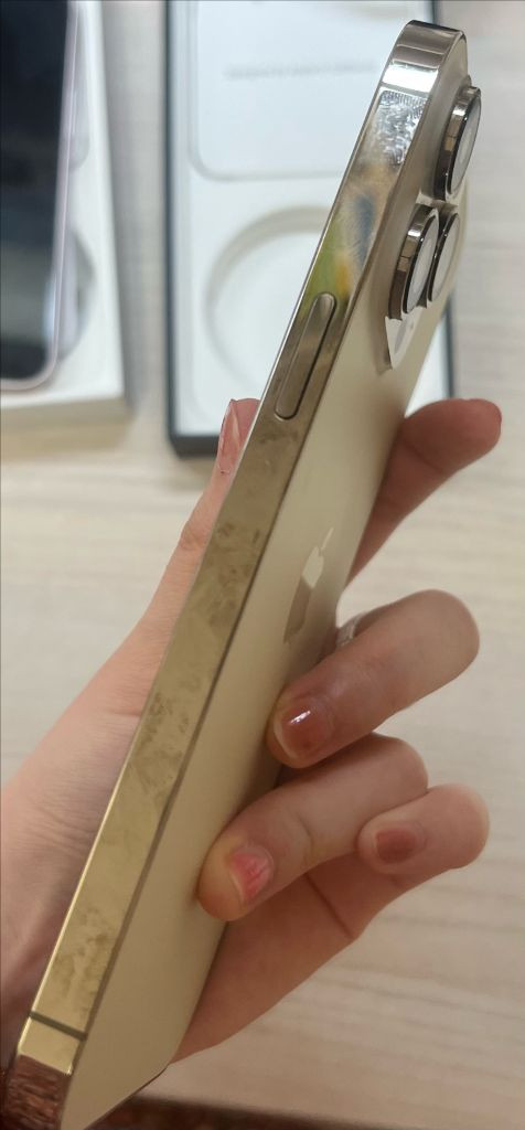 (풀박) 아이폰 14프로맥스 골드 128기가--5