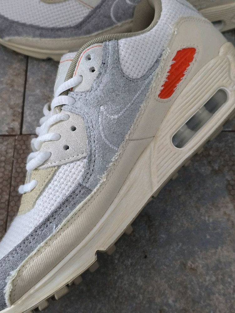 (255)나이키 에어맥스 90 프리미엄 페일 아이보리 스니커즈 운동화--9