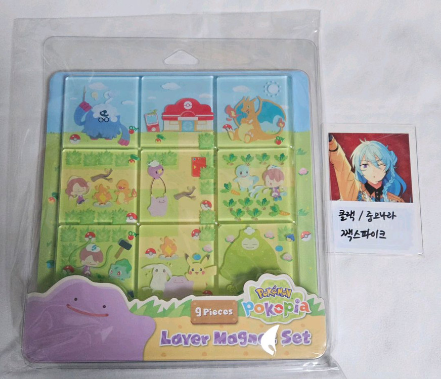 닌텐도 스위치2 포켓몬 포코피아 게임칩+레이어 마그넷 이미지