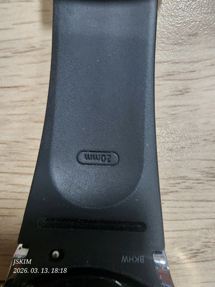 워치용 20mm 스트랩3set+정품충전기(워치본체 고장)--4