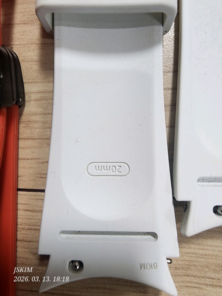 워치용 20mm 스트랩3set+정품충전기(워치본체 고장)--5