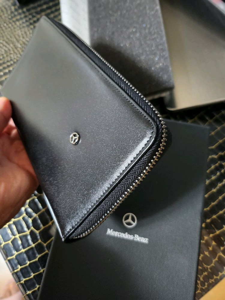 정품 벤츠 장지갑 새제품 레어템--6