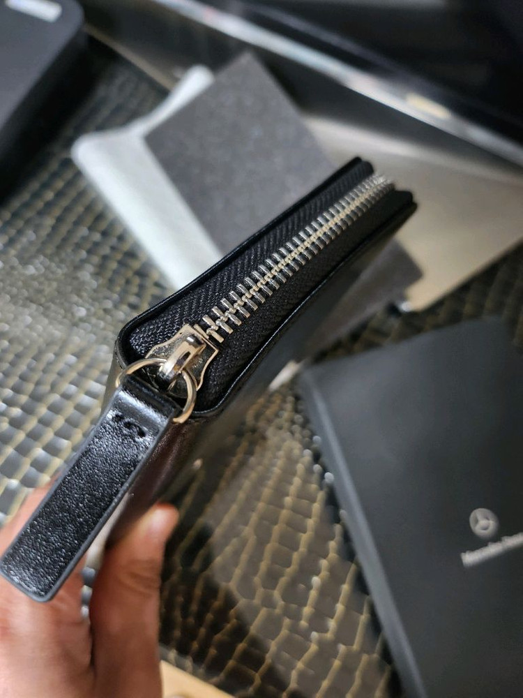 정품 벤츠 장지갑 새제품 레어템--8