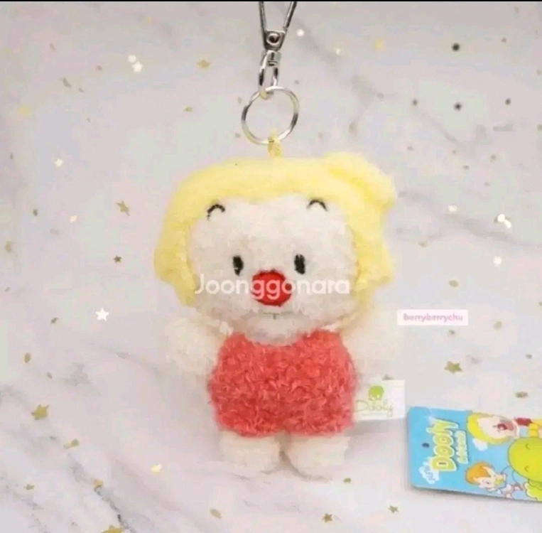 아기공룡 둘리 또치 도우너 공실이 인형 키링 가방고리 이미지