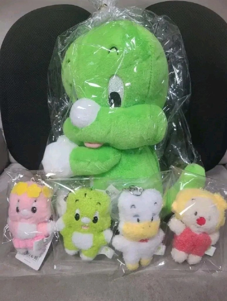 아기공룡 둘리 또치 도우너 공실이 인형 키링 가방고리 이미지