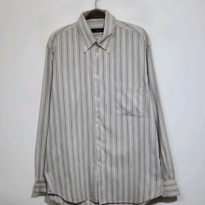 (XL) 제냐 남방 스트라이프 셔츠 포켓 이태리판