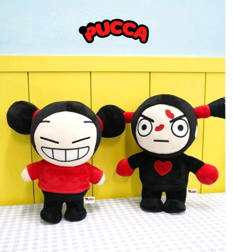 뿌까 가루 인형 키링 키홀더 가방고리 4종 9cm 이미지