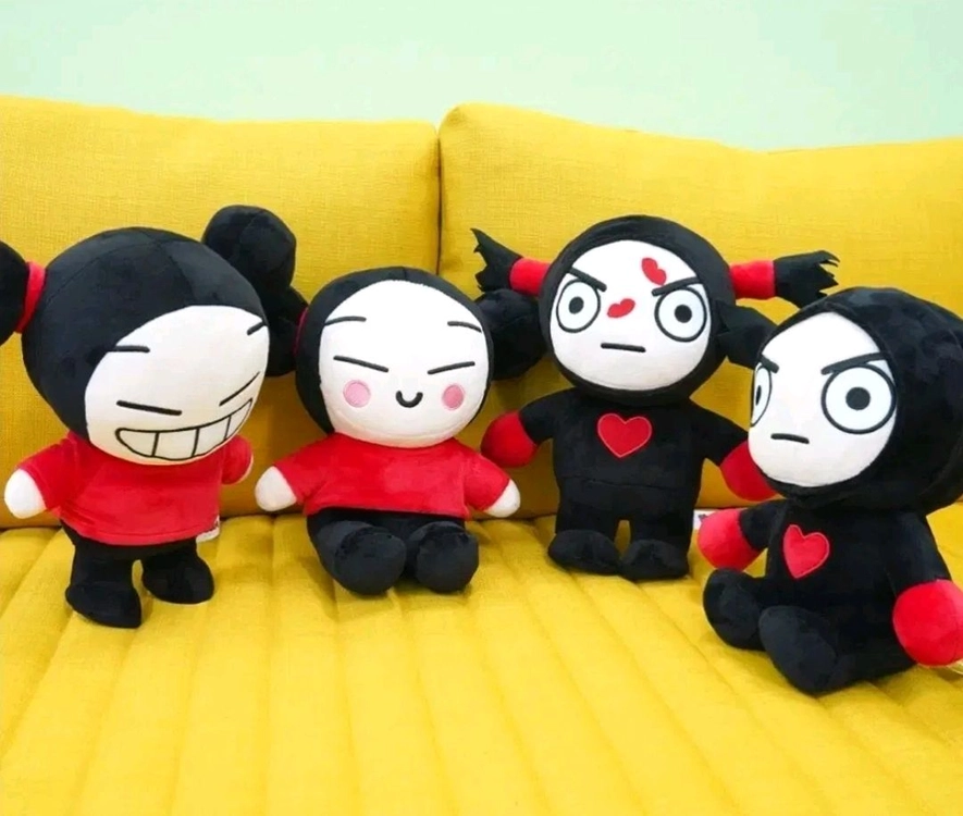 뿌까 가루 인형 키링 키홀더 가방고리 4종 9cm 이미지