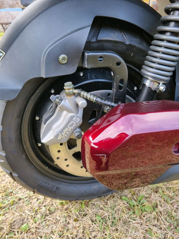 필립스 뉴비 전기스쿠터 삼성 72볼트 배터리 장착--7