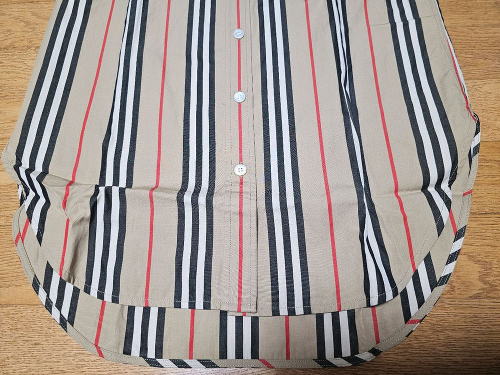 (새상품) 버버리 아카이브베이지 스트라이프 셔츠 이미지