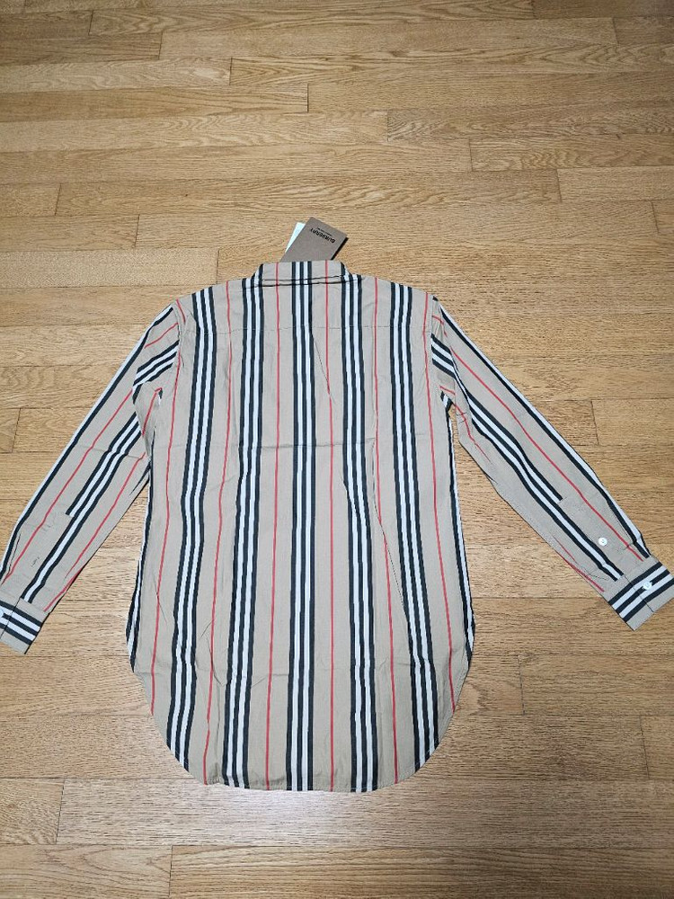 (새상품) 버버리 아카이브베이지 스트라이프 셔츠 이미지