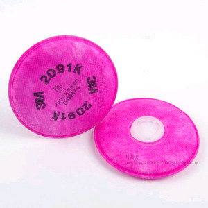 3M 2091 마스크필터 1박스