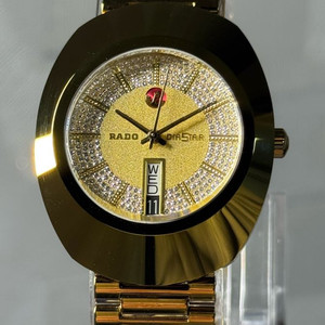 라도 다이아스타 골드 금장 손목시계 이미지