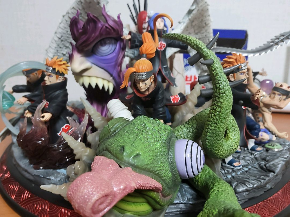 리그사 나루토 드래곤불 sd버전 레진 판매합니다 이미지