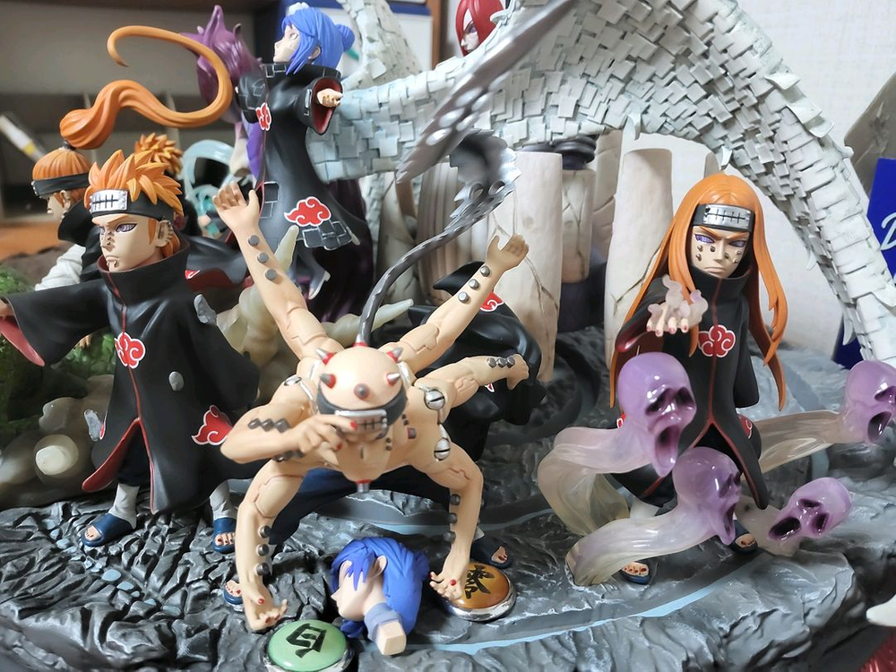 리그사 나루토 드래곤불 sd버전 레진 판매합니다 이미지