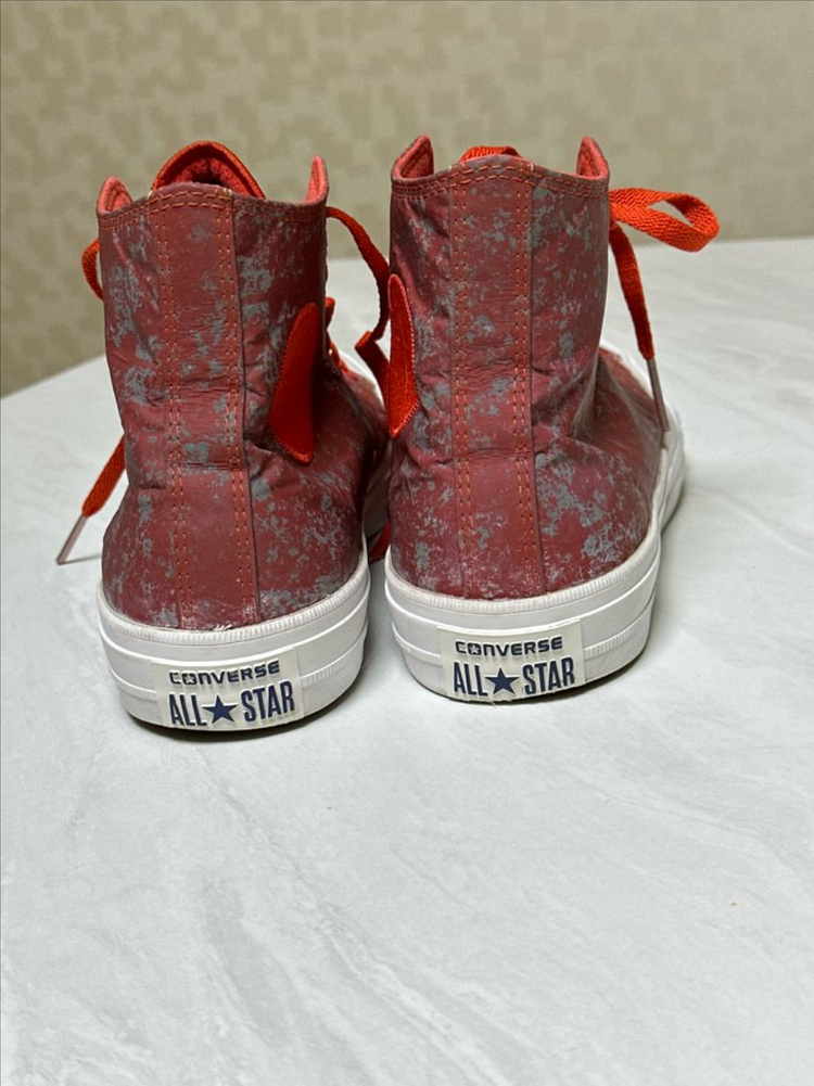 컨버스 척테일러 네온코팅 하이탑 스니커즈 265--1