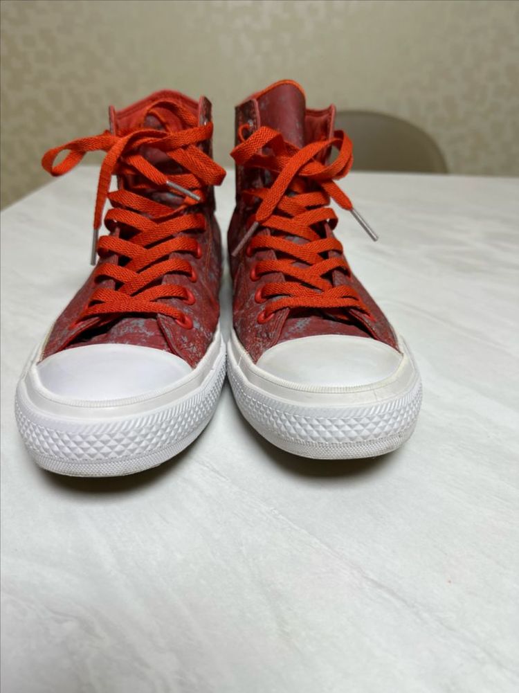 컨버스 척테일러 네온코팅 하이탑 스니커즈 265--2