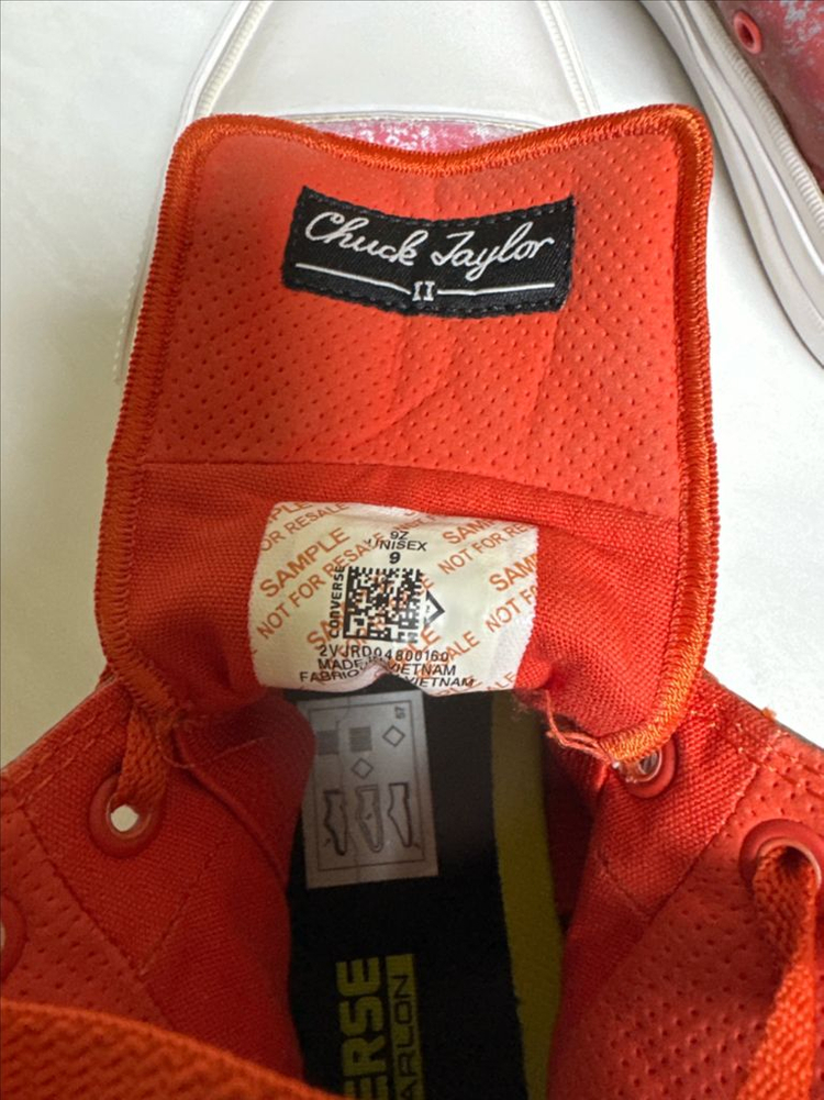 컨버스 척테일러 네온코팅 하이탑 스니커즈 265--4