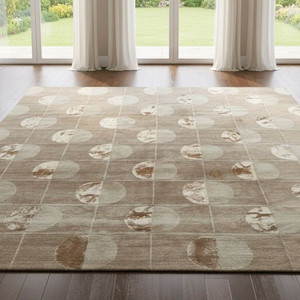 인도 대형 핸드메이드 울실크 카페트 - IN193 - 이미지